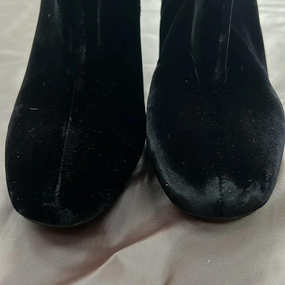 Michael by Michael Kors Velvet Boots - Picture 4 of 9